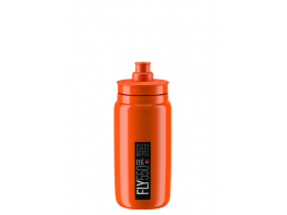 BOTTLE FLY ORANGE LOGO BLACK